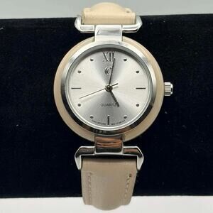 Cream & Silver Charming Charlie Watch